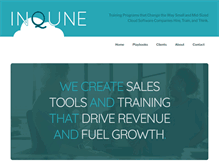 Tablet Screenshot of inqune.com